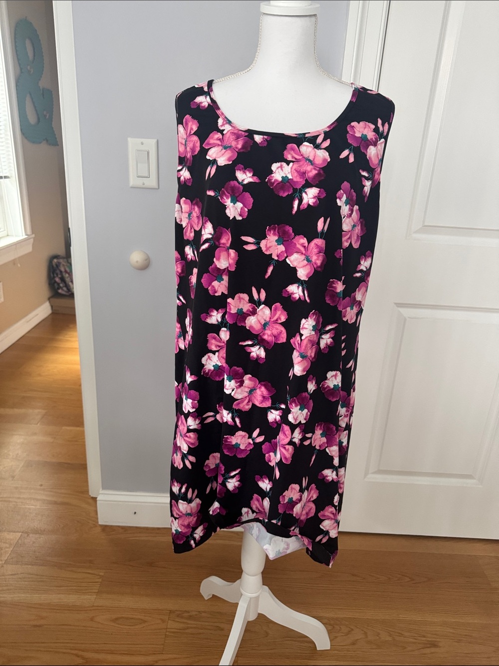 Sleeveless Dress Swim CoverUp. Quick drying